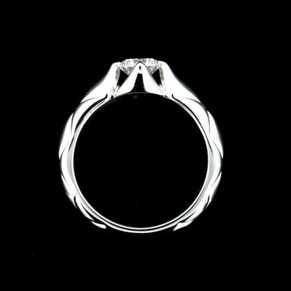 Chanel Matelasse Diamond 040ct F-vvs2-vg Ring Pt950