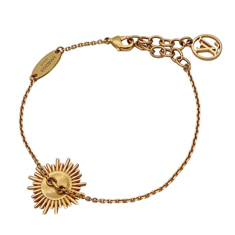 Louis Vuitton Bracelet Women's Brand LV Bra Scuff Plus Vendome Gold M68353