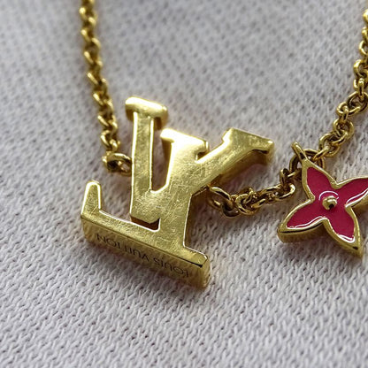 Louis Vuitton Bracelet Women's Brand Bracelet LV Iconic Gold Pink M1138a