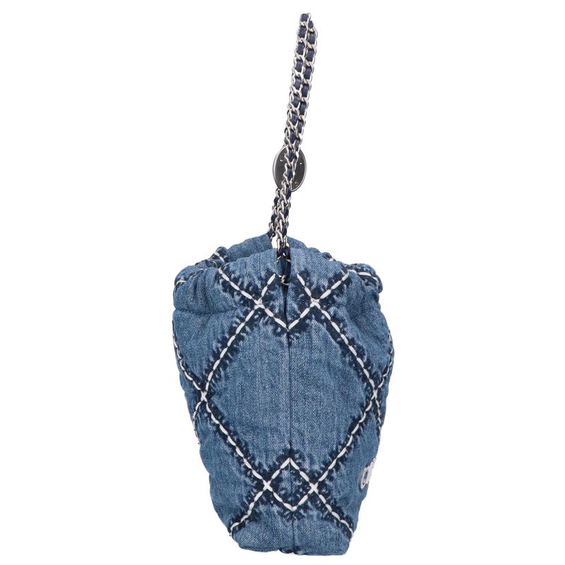 Chanel Similar As3980 Washed Denim Svhardware Chanel 22 2way Mini Chain Shoulder