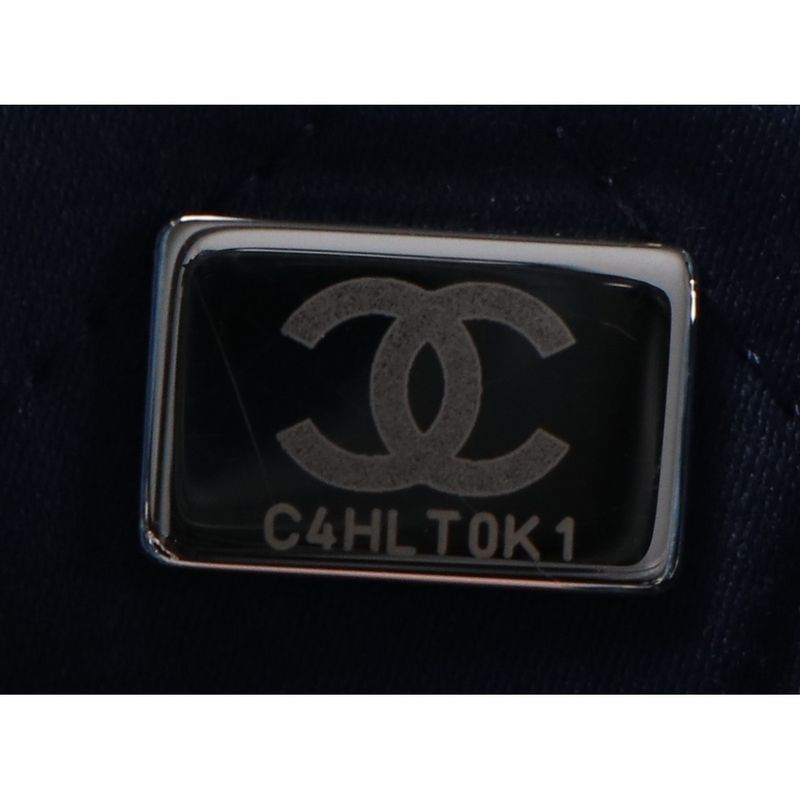 Chanel Similar As3980 Washed Denim Svhardware Chanel 22 2way Mini Chain Shoulder