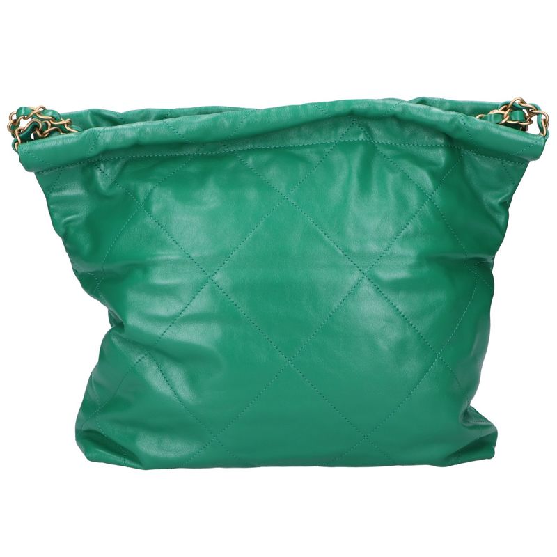 Chanel Similar As3260 Metal Plate Shiny Calfskin Gold Hardware Chanel 22 Small