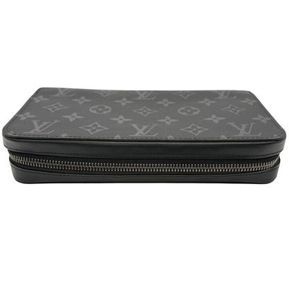 3479 Louis Vuitton Long Wallet Zippy XL M61698 Monogram Eclipse LV Wallet Black