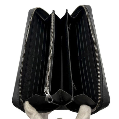 3479 Louis Vuitton Long Wallet Zippy XL M61698 Monogram Eclipse LV Wallet Black