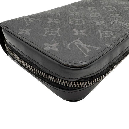 3479 Louis Vuitton Long Wallet Zippy XL M61698 Monogram Eclipse LV Wallet Black