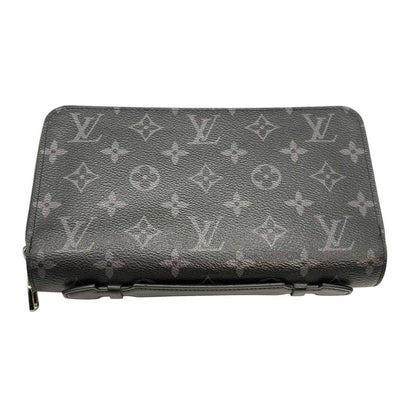 3479 Louis Vuitton Long Wallet Zippy XL M61698 Monogram Eclipse LV Wallet Black