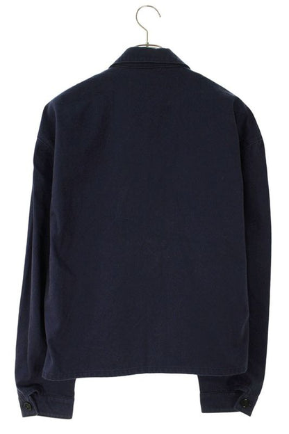 Prada Geb233 S232 16HE Triangle Plate Denim Jacket Men's L