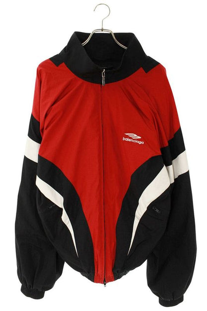 Balenciaga 24SS 790756 Tpq38 Off-shoulder Track Nylon Blouson Men's XS