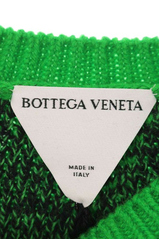 Bottega Veneta 668703 V1f50 Double Faced Crewneck Wool Knit Men's XL
