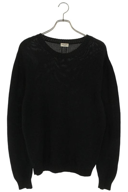 Saint Laurent Paris 17SS 453765 Y1sf1 Low Gauge Cotton Crew Neck Knit Men's XL