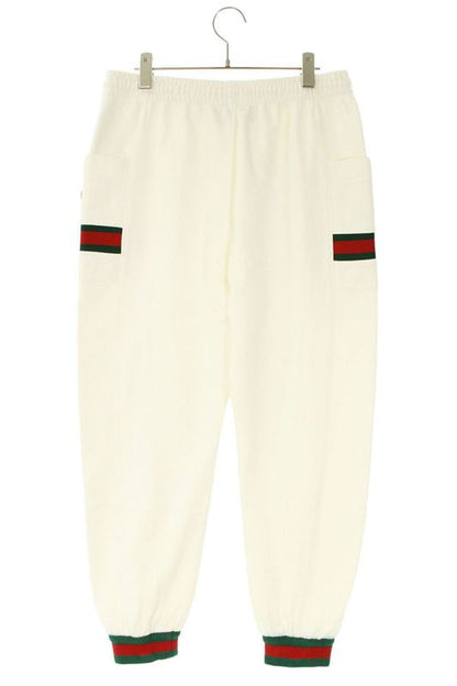 Gucci 625404 Xjcoe Ribbed Sweatshirt Long Pants With Logo Patch Men's M