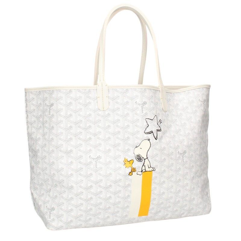 Goyard Saint Louis PM Character Print Pvcleather Tote Bag Men PM