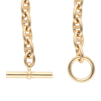 Hermes Chaine D'ancre TPM 18K Yellow Goldchaine D'ancre Tpmbracelet Men's TPM