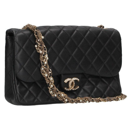 Chanel Westminster Matelasse Lambskin Faux Pearl Chain Shoulder Bag Women