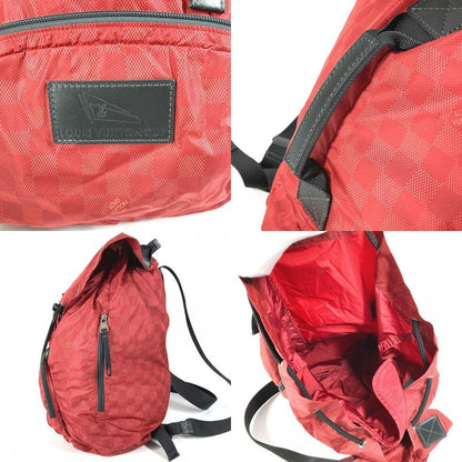Louis Vuitton Backpack Sac Light Pack Nylon Red