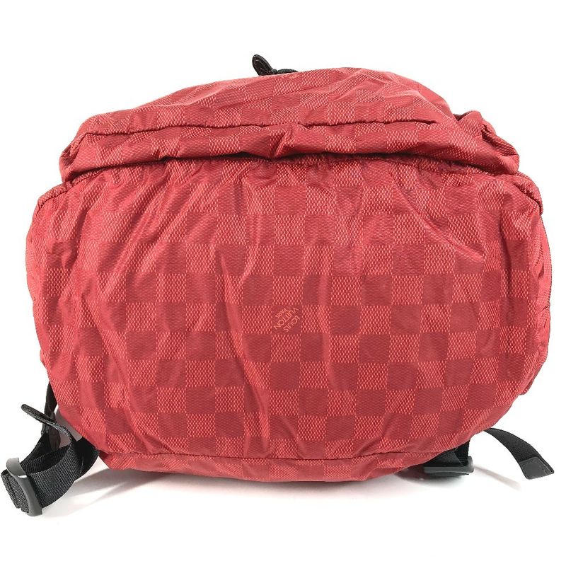 Louis Vuitton Backpack Sac Light Pack Nylon Red