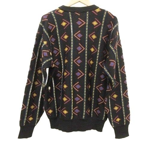 Yves Saint Laurent YVES Saint Laurent Vintage All-pattern Jacquard Knit Sweater