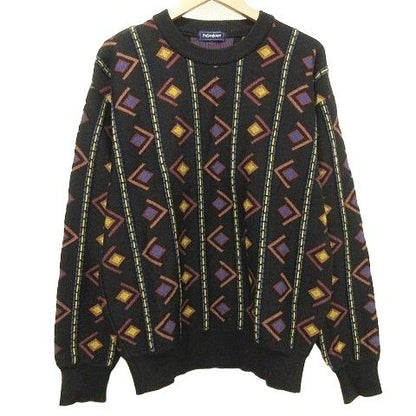 Yves Saint Laurent YVES Saint Laurent Vintage All-pattern Jacquard Knit Sweater