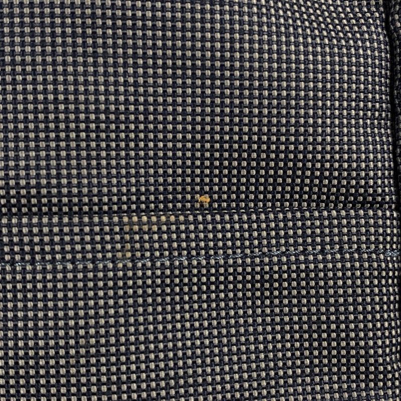 Hermes Her Line Business Bag Briefcase Handbag Business Bag Canvas Gray Men's