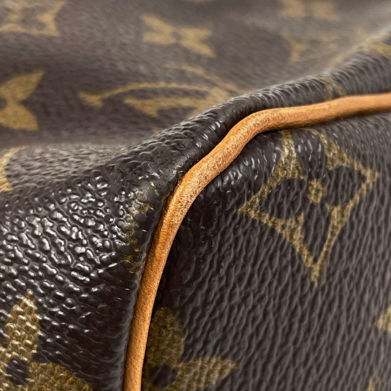 Louis Vuitton Speedy 30 Boston Bag Commuter Handbag Monogram Brown M41526 Women