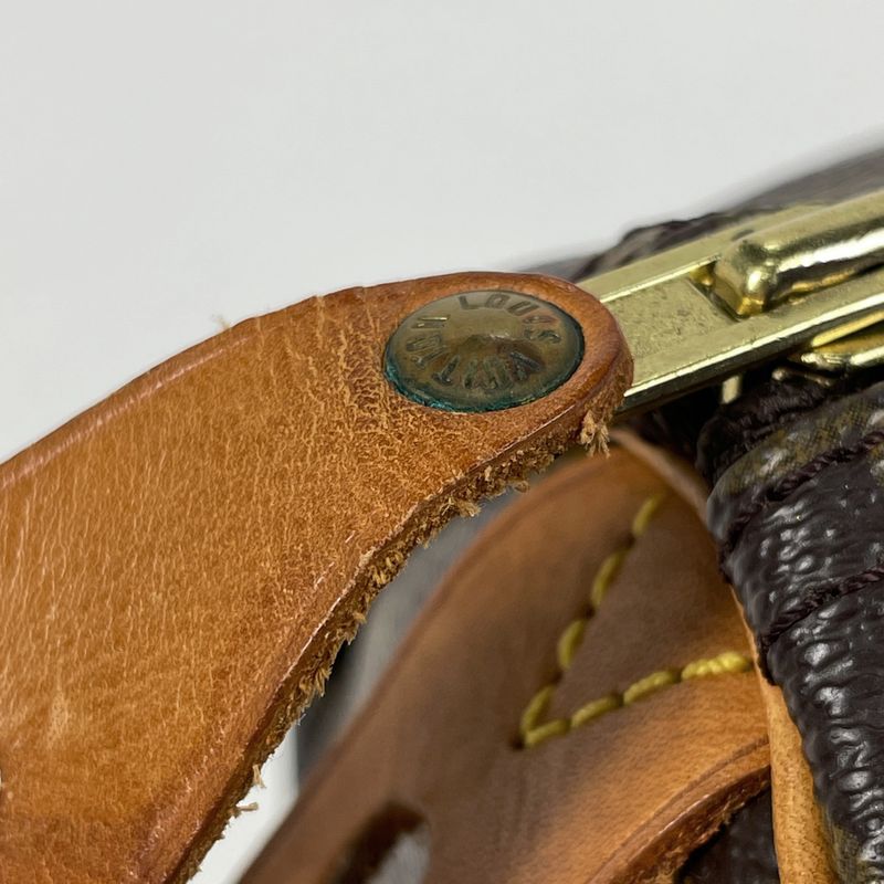 Louis Vuitton Speedy 30 Boston Bag Commuter Handbag Monogram Brown M41526 Women