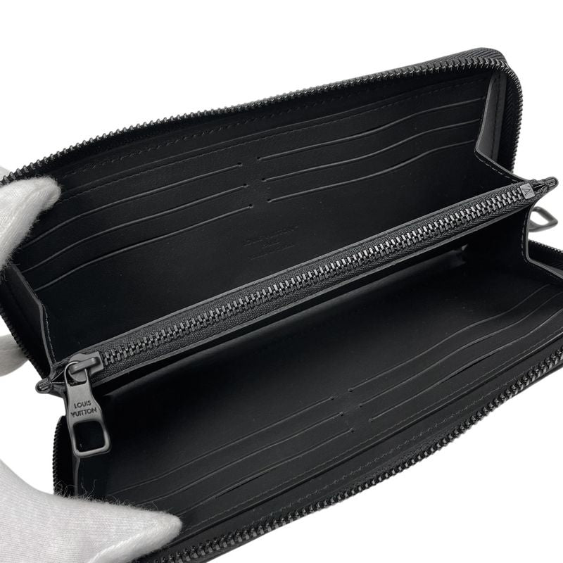 Louis Vuitton Zippy Wallet Horizontal Round Zipper Monogram Long Wallet