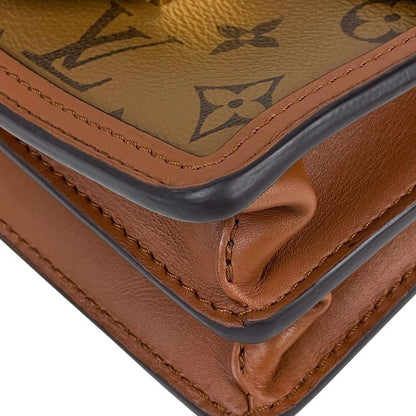 Louis Vuitton Dauphine MINI Shoulder Crossbody Shoulder Bag Monogram Brown