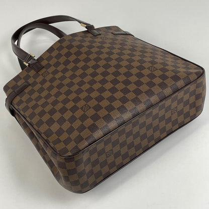 Louis Vuitton Youzes Shoulder Bag Handbag Tote Bag Damier Brown N51128 Women