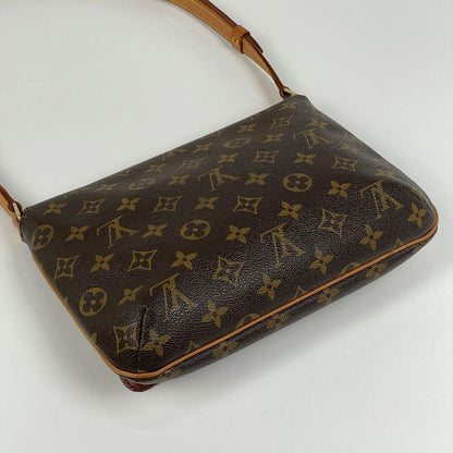 Louis Vuitton Musette Tango Short Shoulder Bag Monogram Brown M51257 Women