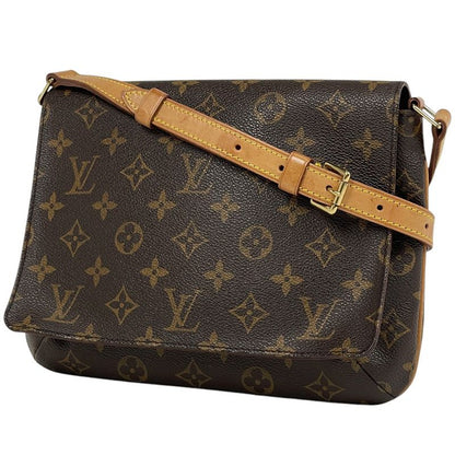 Louis Vuitton Musette Tango Short Shoulder Bag Monogram Brown M51257 Women