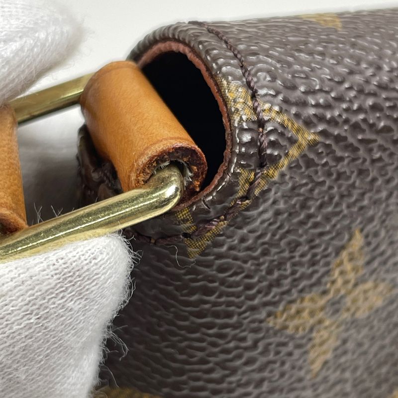 Louis Vuitton Musette Tango Short Shoulder Bag Monogram Brown M51257 Women