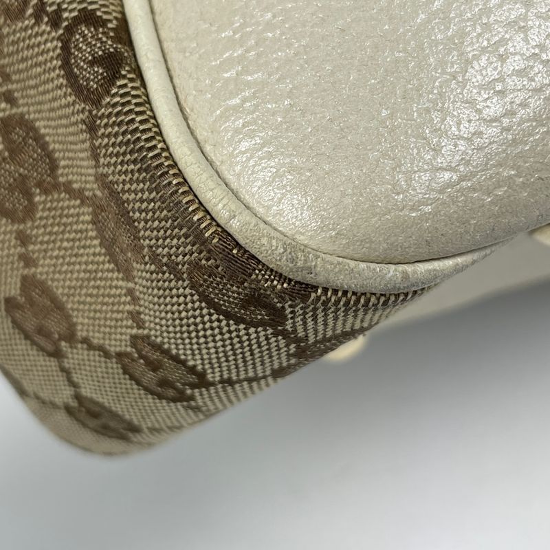 Gucci Princi Tote Bag Ribbon Shoulder Bag Sherry Line Web Tote Bag GG Canvas