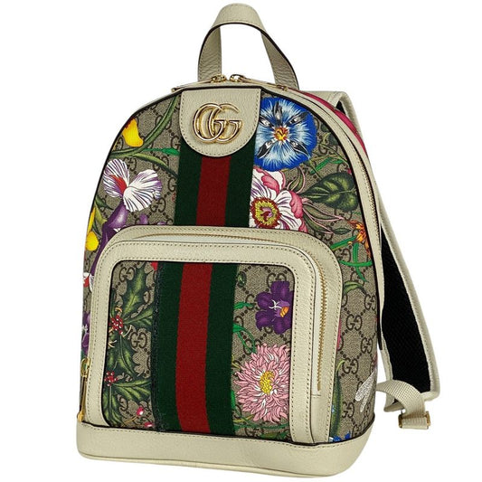 Gucci Ophidia GG Flora Backpack Sac Daypack Backpack Sherry Line Web Backpack