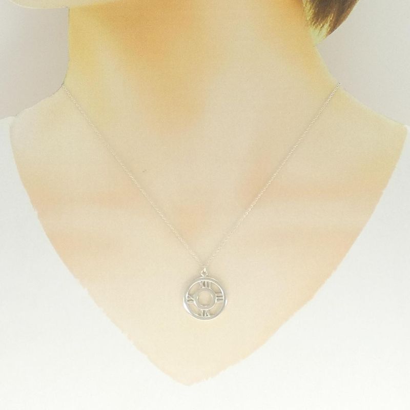 Tiffany & Co Atlas Open Medallion Medium Necklace