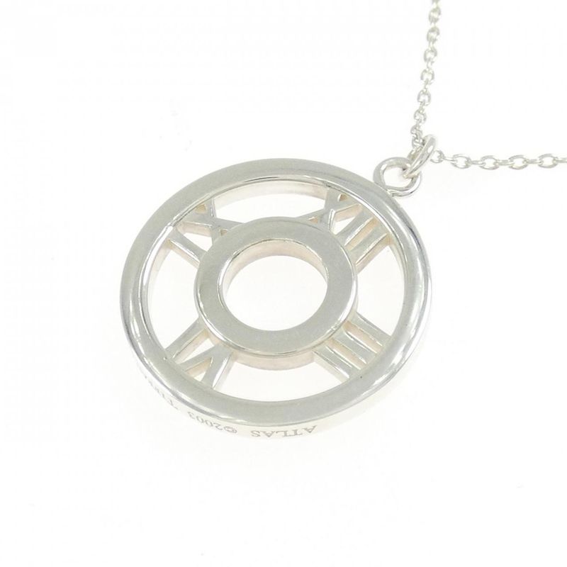 Tiffany & Co Atlas Open Medallion Medium Necklace