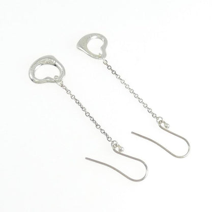 Tiffany & Co Open Heart Drop Earrings