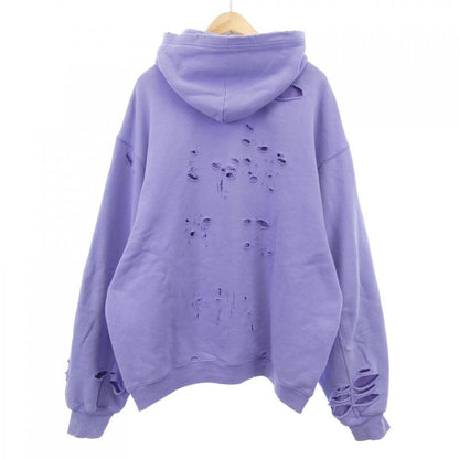 Balenciaga Caps Destroyed Hoodie Pullover 659403 Tkvb6 Unisex Hoodie