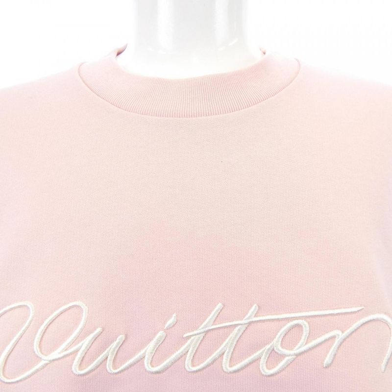 Louis Vuitton Embroidery Signature Crewneck Hty09wfwc Sweatshirt