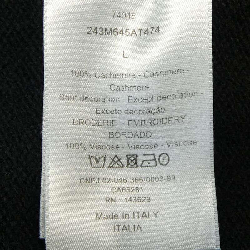 Dior Christian DIOR Couture Sweater 243m645at474 Knit