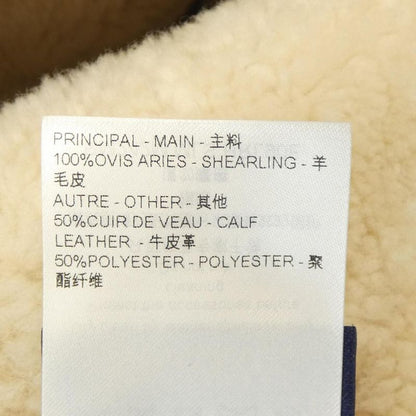 Louis Vuitton Embroidered Shearling Workwear Mouton Jacket