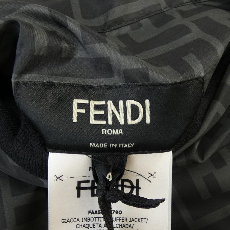 Fendi FF Motif Faa582 A79O Down Jacket