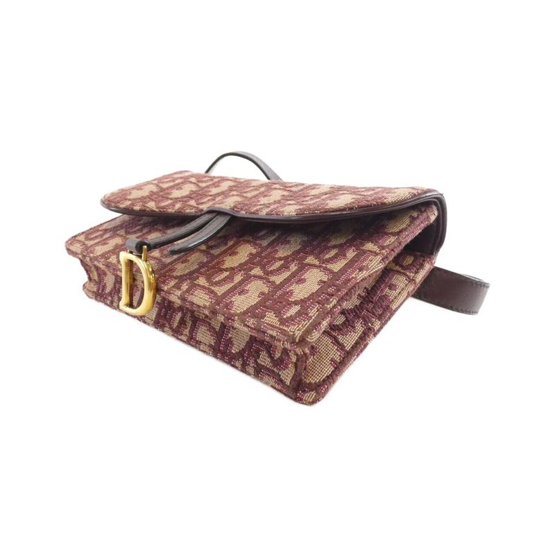 Christian Dior Oblique Saddle BELT BAG S5619ctzq Waist Bag