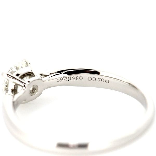 Tiffany & Co Harmony 070ct Diamond Ring I-vvs2-3ex Pt950
