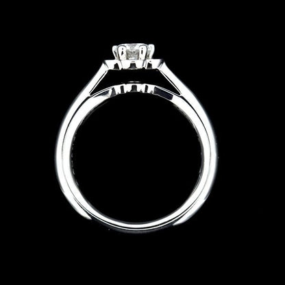 Chanel Camellia Collection Diamond 026ct D-vvs1-3ex Ring Pt950 45