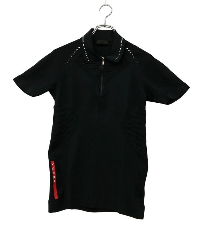 Prada Polo Shirt Half Zip Men's SIZE M Prada