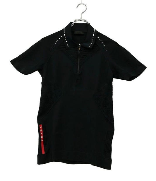 Prada Polo Shirt Half Zip Men's SIZE M Prada