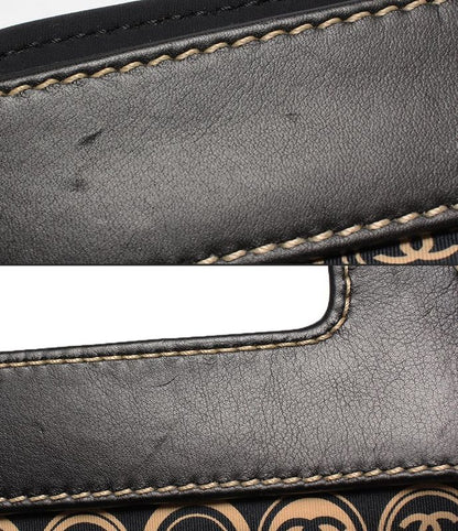 Chanel Handbag Cotton Jersey Coco Mark Women's Chanel