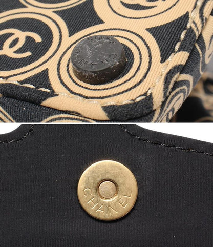 Chanel Handbag Cotton Jersey Coco Mark Women's Chanel