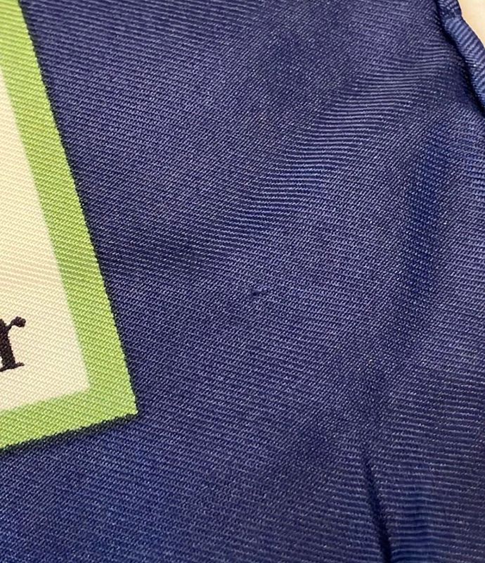 Christian Dior Scarf 100% Silk Women Christian Dior