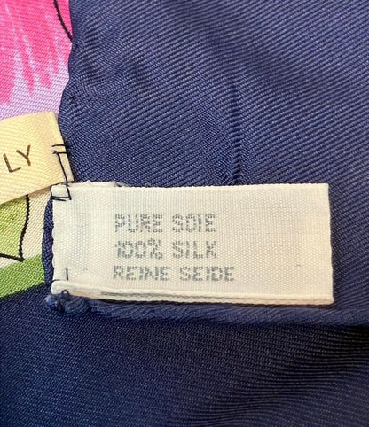 Christian Dior Scarf 100% Silk Women Christian Dior